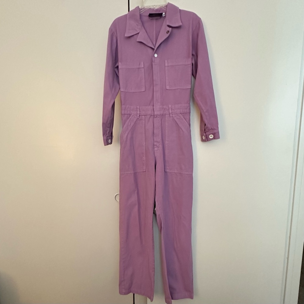 Big Bud Press Lavender Long Sleeve
Jumpsuit Size M